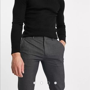 River Island slim smart pants/trousers